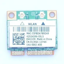 Беспроводной dw1530 P/N 1 jkgc bcm943228hm4l 300 Мбит/с 802.11 a/G/N Mini pci-e WLAN для dell Inspiron 1320 11Z 1370 ноутбук 1450 1457