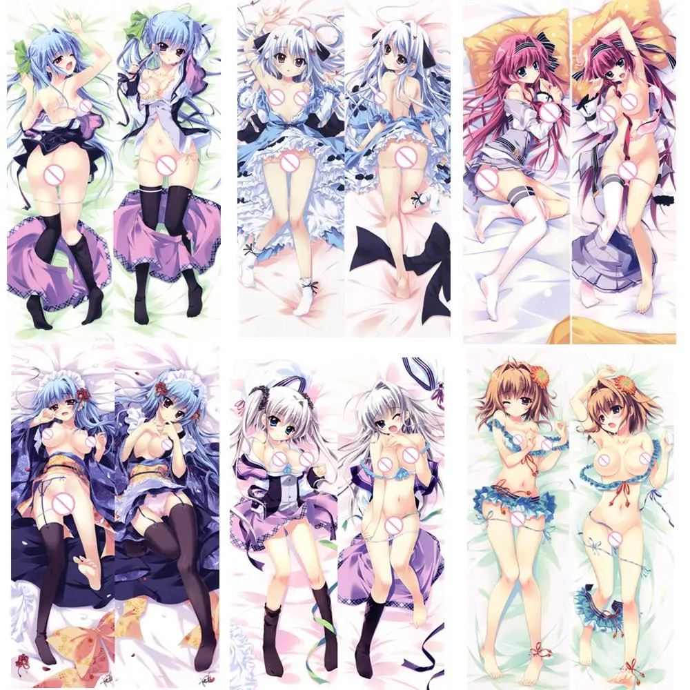 Аниме koi ga saku koro sakura doki сексуальная девушка tsukishima yuuri & asaba konami Dakimakura наволочка Otaku