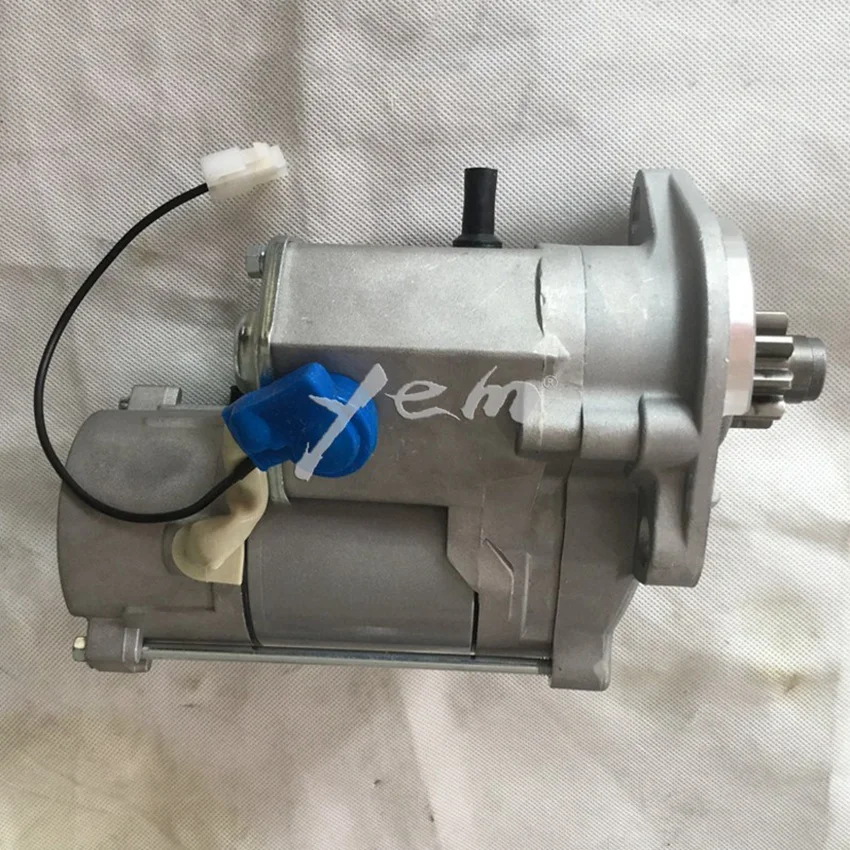 For Kubota engine parts V2403 Starter Motor 17490 63014B 12V for