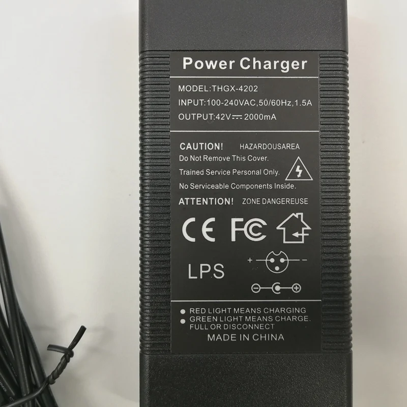 Зарядное устройство для электрического скутера Kugoo S1 42V 1.5Ah зарядное (штепсельная