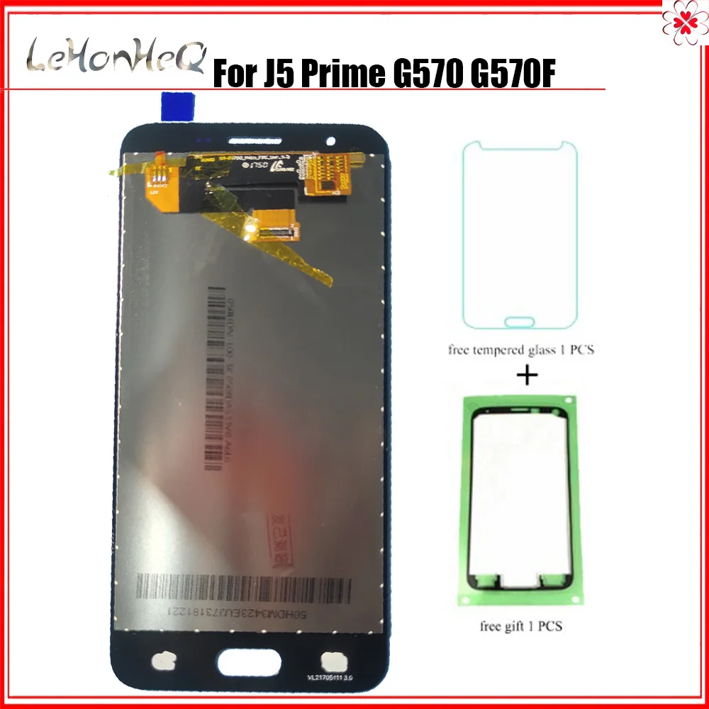 

Test For Samsung Galaxy J5 Prime J5P G570 G570F SM-G570F Display Touch Screen Digitizer Assembly AMOLED LCD