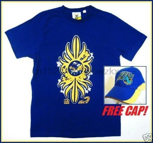 

NRL PARRAMATTA EELS T-SHIRT Retro 60's (M) with FREE HAT - NEW w tags!