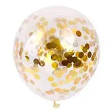 LAttLiv Balloons 100 pcs Party Balloons Latex Balloons and Confetti Balloons
