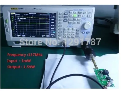 RF 20-500mhz 1,5 W ВЧ ОВЧ УВЧ усилитель мощности для радио ветчины