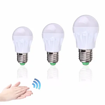 

Sound and Light Control Spotlight Lamp Bulb 220V E27 Auto Sensor Voice Detection Light 3W/5W/7W HQ