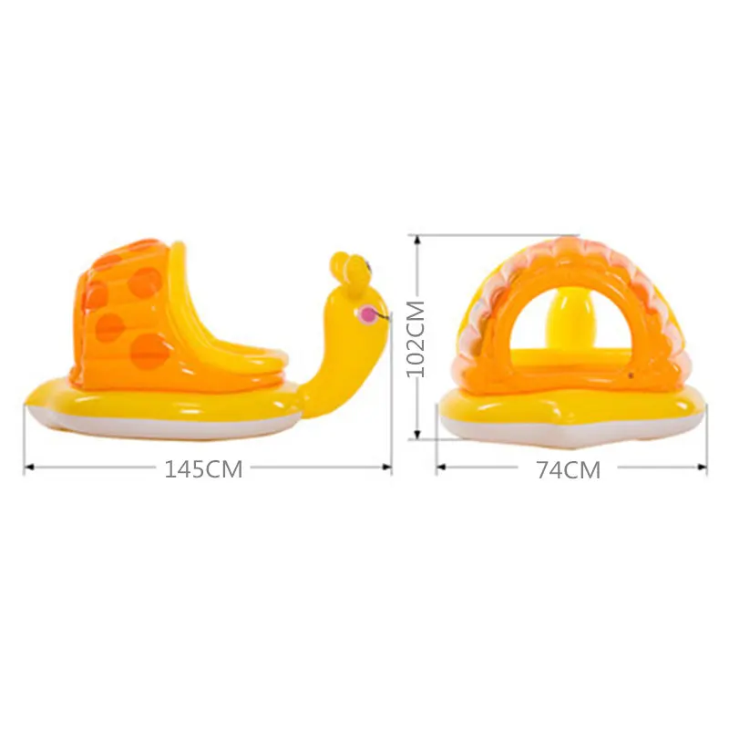 JayCreer Улитка бассейн младенец океан мяч ограждение бассейна надувной бассейн с шариками домашние детские игрушки 145ⅹ1027474cm