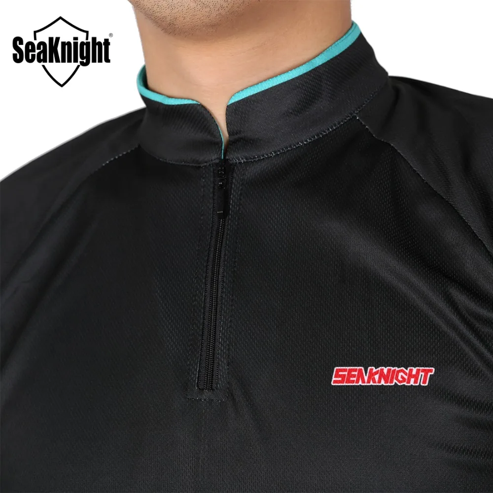 SeaKnight SK002 одежда для рыбалки защита от УФ лучей дышащая быстросохнущая рубашка с