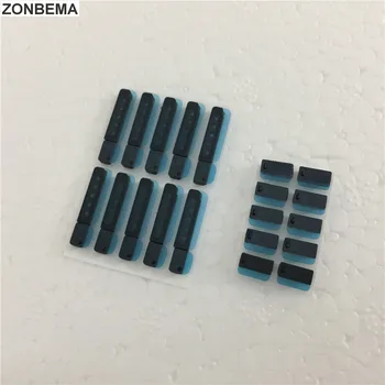 

ZONBEMA 100pcs/lot Original New dock Anti Dust-Proof Grill Mesh Net With Rubber Gasket Adhesive Glue For iPhone 6S Plus 5.5"