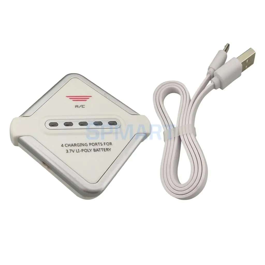 3.7V JST Connector Battery Balance Charger for SYMA X56 X56W X54HW U818A H12C F181 8807W X8TW X300 X400 X800 H11C H11D