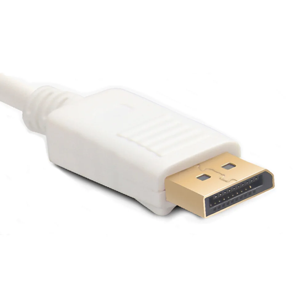 VGA-F to DP-M White  (4)