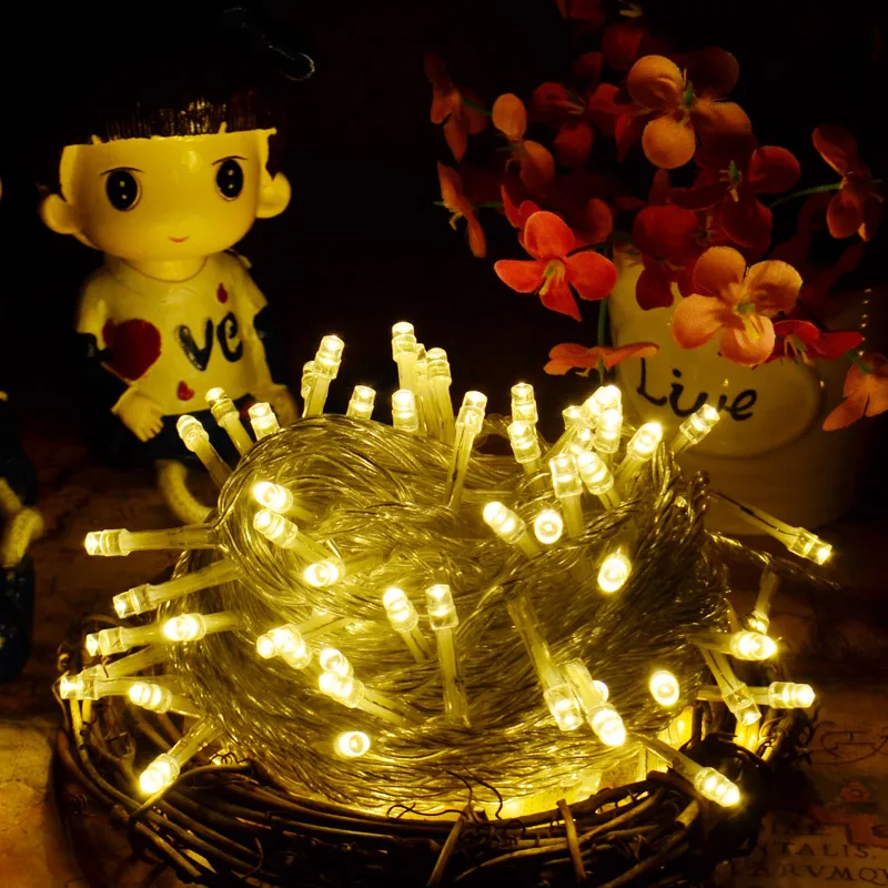 

High quality waterproof Led string lights fairy christmas lights outdoor indoor wedding party decoration garland patio lights