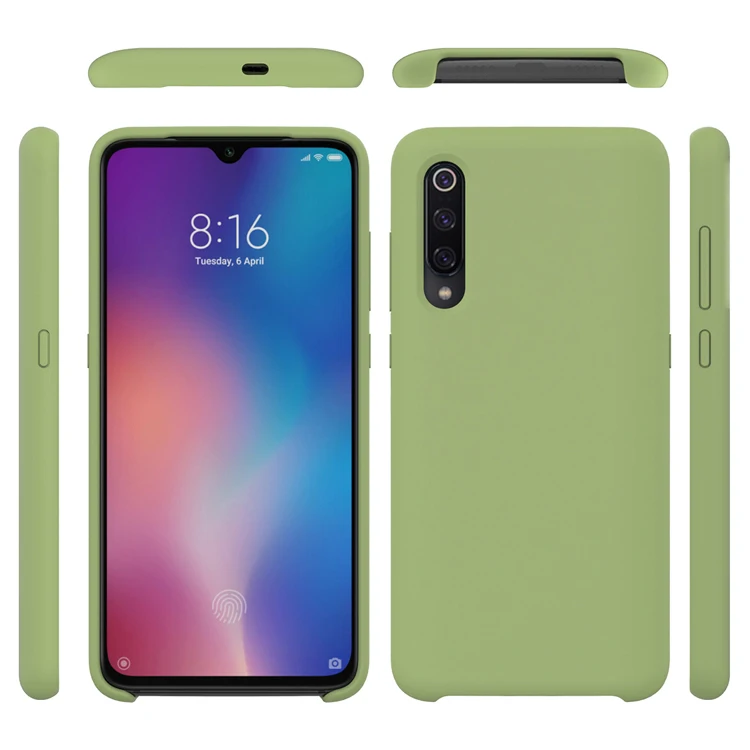 Чехол для Xiaomi Mi 8 9 SE 9SE 6 Redmi 6A 8A Note 8Pro 8T Официальный чехол из жидкого силикона