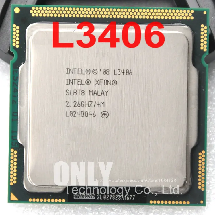 

free shipping intel latop core L3406 2.26G LGA 1156 30w MB Dual-Core cpu processor