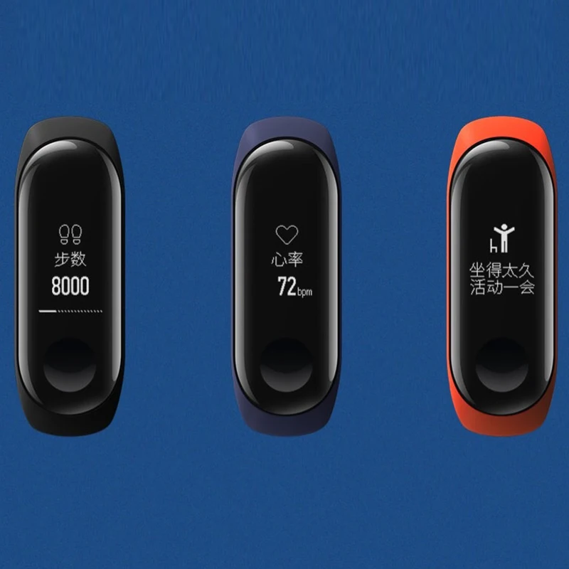 Глобальная версия Xiaomi mi band 3 Смарт браслет обновление OLED дисплей фитнес трекер