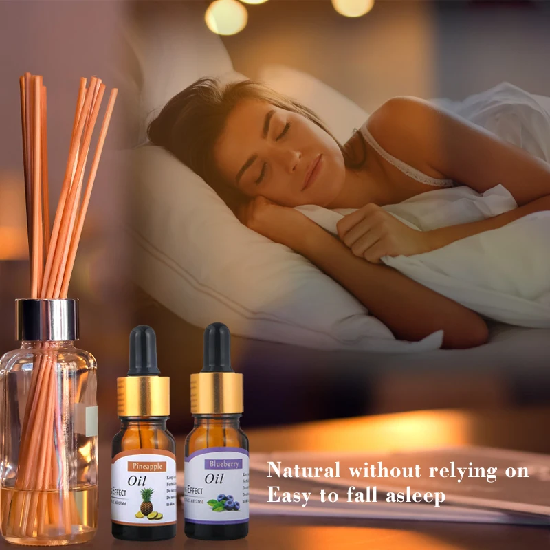 Natural Pure Essential Oils Body Relax Aromatherapy Diffusers Skin Care Relieve Stress for Humidifier Fragrance Lamp 10ml TSLM1
