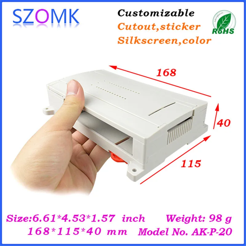 szomk electronics plastic enclosure for pcb junction box din rail enclosure control box szomk outlet boxes instrument enclosure box project box plastic housing (6).jpg