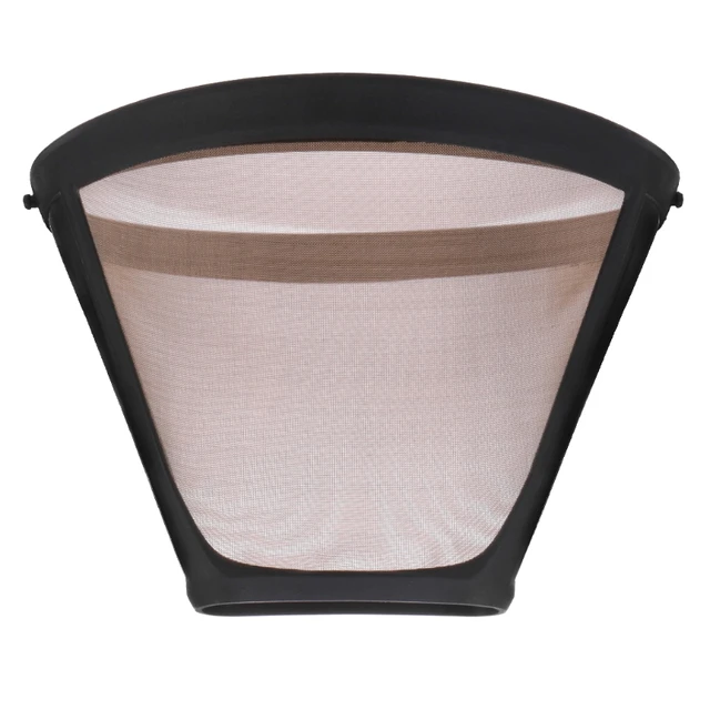 Best Price Stainless Steel Cone Shaped Permanent Coffee Filter Handles Washable Cafe Tools -M15 Best Price Stainless Steel Cone Shaped Permanent Coffee Filter Handles Washable Cafe Tools -M15