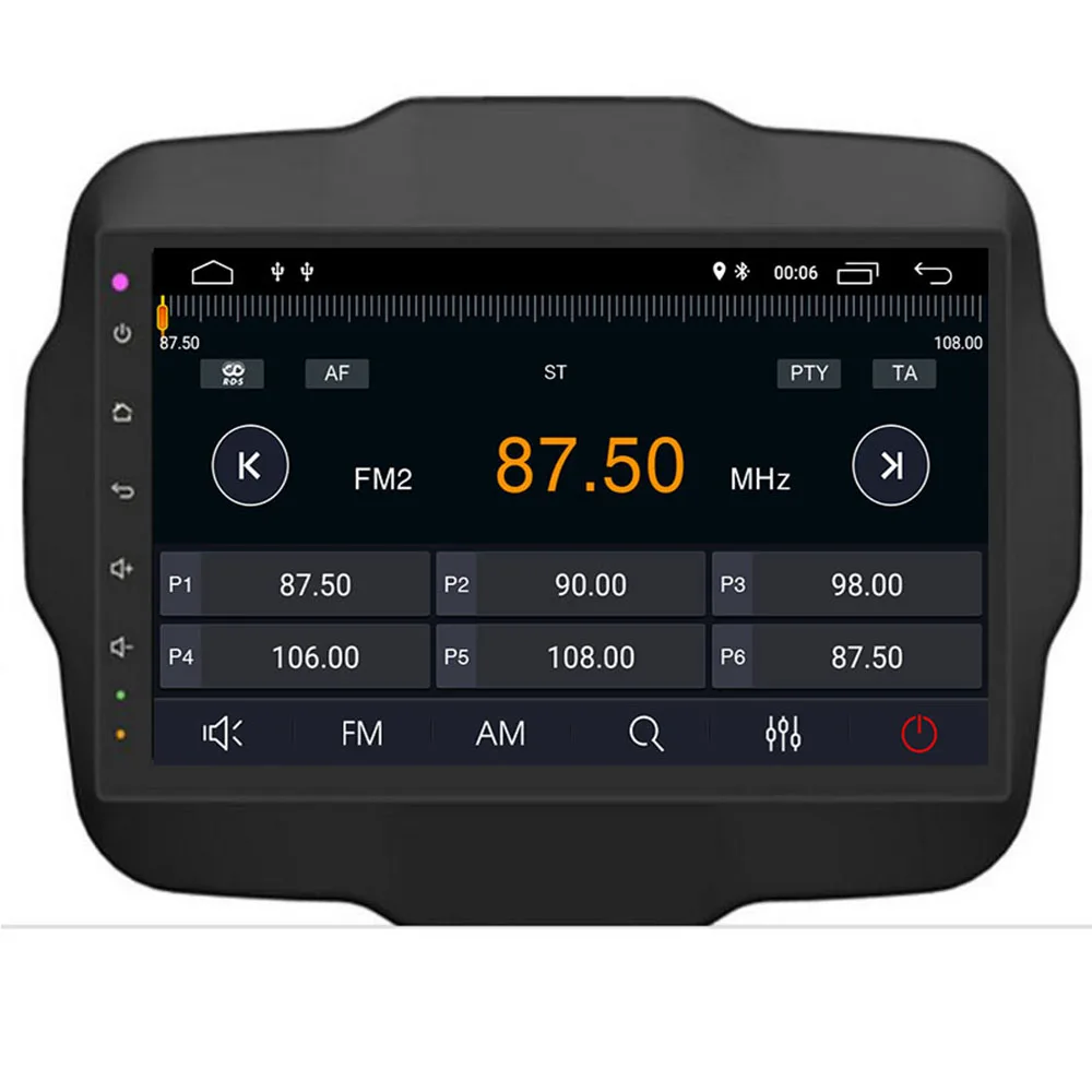 10 2 &quot4 грамм 2.5D IPS 8 ядер Android автомобильный DVD мультимедийный плеер GPS для Jeep Renegade
