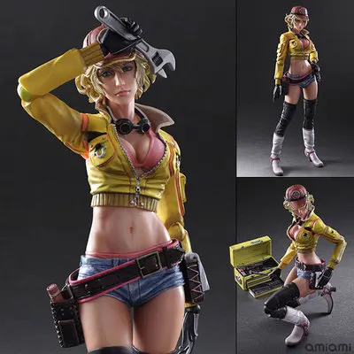 

PLAY ARTS Batman Variant KAI Final Fantasy XV 15 Cindy Aurum PVC Action Figure Toy Kids Birthday Gifts 27cm