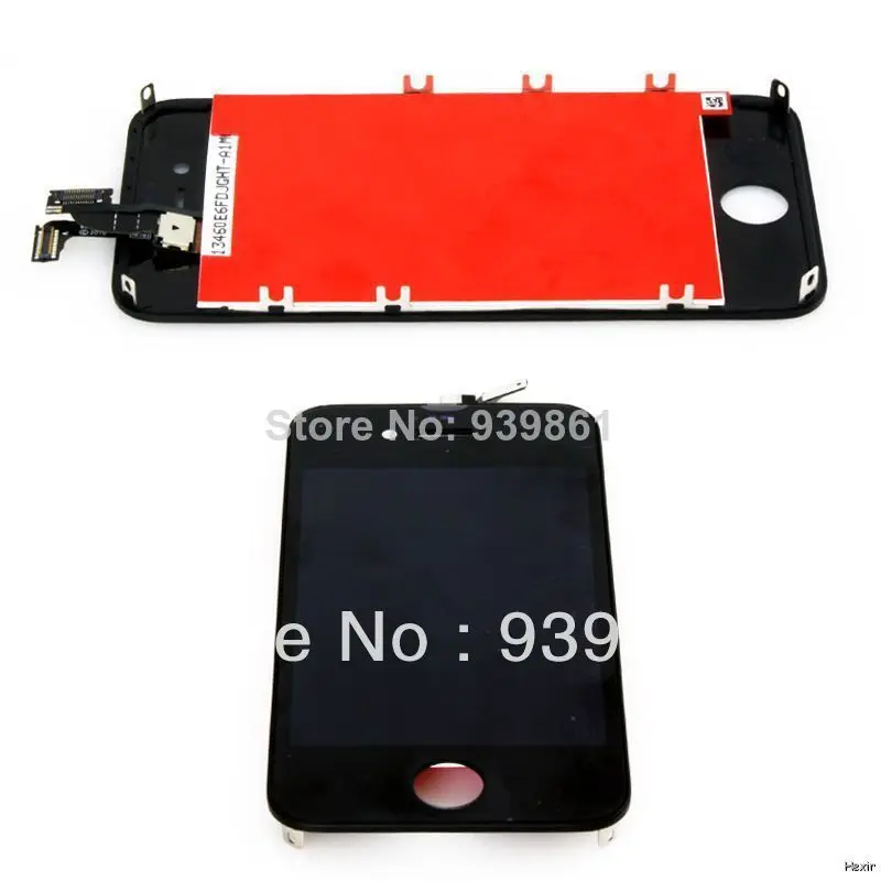 Wholesale Touch Screen+ LCD+Mirror For Apple iPhone 4S LCD Digitizer Assembly DHL Free Shipping | Мобильные телефоны и