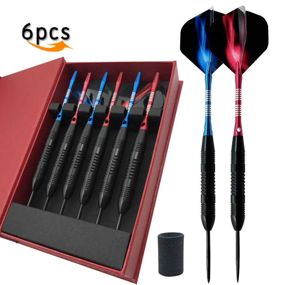 Buy Professional 6pcs/set 23g steel darts aluminum