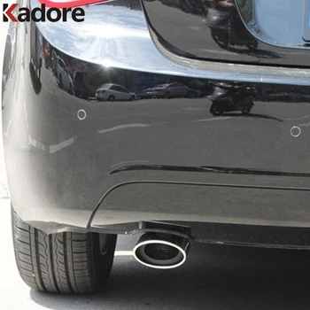 

For Chevrolet Cruze 2009 2010 2011 2012 2013 Stainless Steel Exhaust Muffler Tip End Silencer Exterior Accessories Car Styling