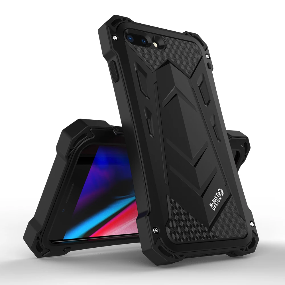 Новый сверхпрочный чехол для iPhone 8 Doom армированный металлический 7 plus