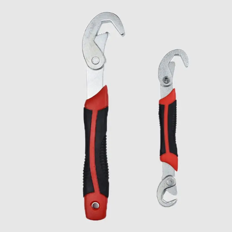 

2pcs 9-32mm Adjustable Wrenches Universal Multi-purpose Spanner Quick Snap Grip Wrench