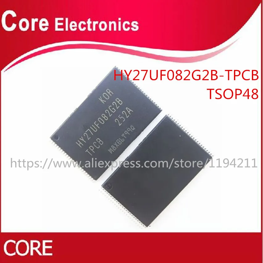 100 шт./лот HY27UF082G2B TPCB TSOP48 NAND Flash лучшее качество|Интегральные схемы| |