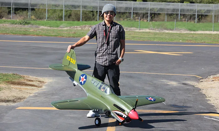LX P40 2 м размах крыльев Warhawk зеленая картина модель ру аэроплана комплект/PNP/RTF