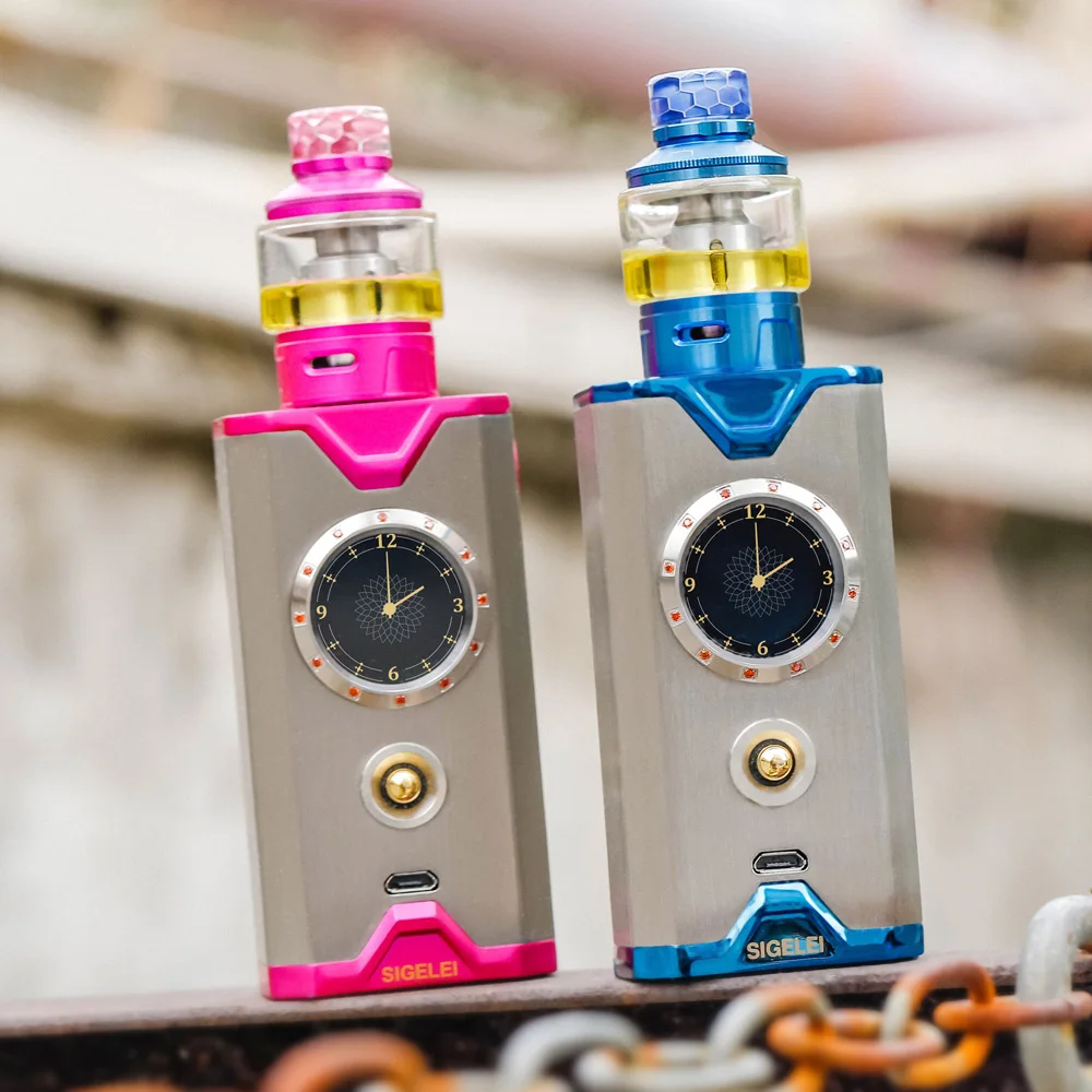 Newest Design Vape kit E electronic Cigarette mod and atomizer from sigelei Shikra Gem Edition kit super power Newest Design Vape kit E electronic Cigarette mod and atomizer from sigelei Shikra Gem Edition kit super power