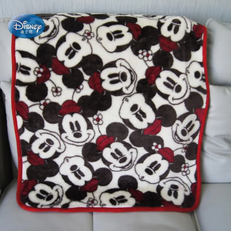 

Disney Mickey Mouse Minnie Cartoon Small Size Raschel Towel Blanket Throw 70x100cm for Pets Cat Baby Kids on Crib/Sofa/Plane