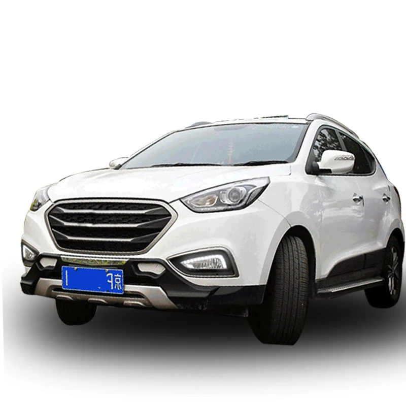 1 пара дневные ходовые огни для hyundai Santa Fe IX45 2015 2013 2014 12 V светодиодный
