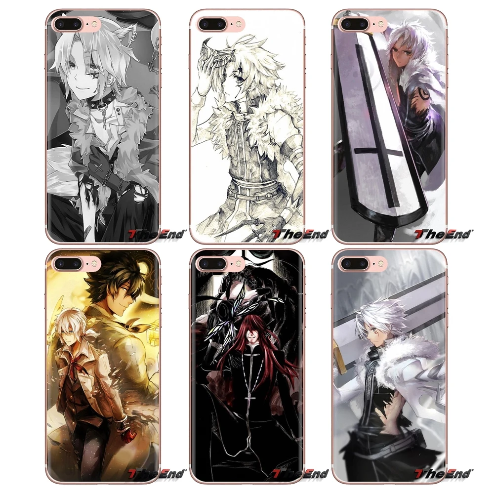 For Xiaomi Redmi 4A S2 Note 3 3S 4 4X 5 Plus 6 7 6A Pro Pocophone F1 D.Gray-man Anime Hugging Japan Transparent Soft Shell Cases |
