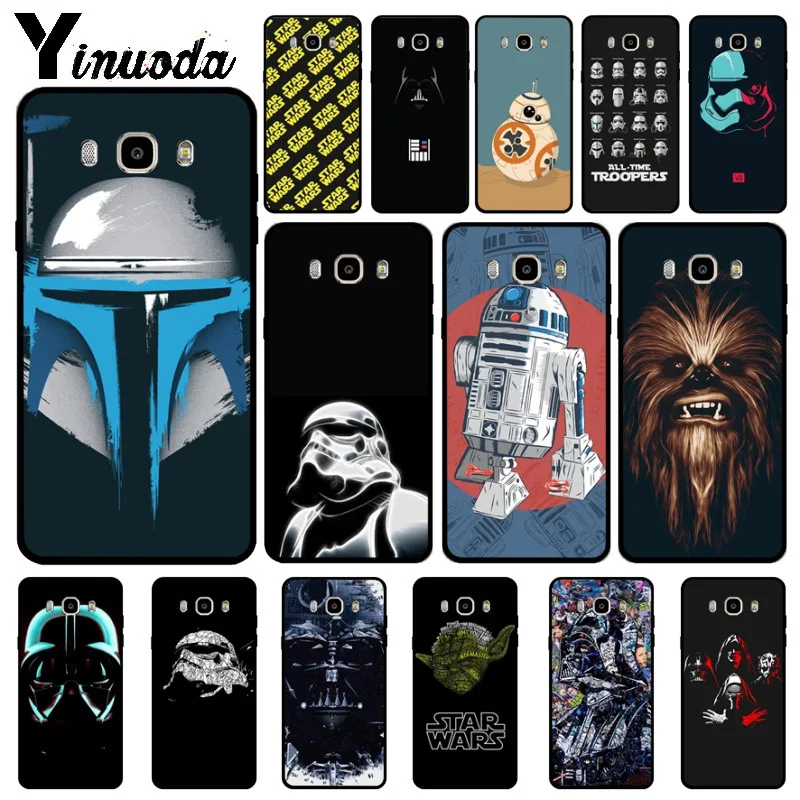 Yinuoda YODA Звездные Войны Пробуждение силы аксессуары для телефона чехол Samsung 2015J1 J5 J7