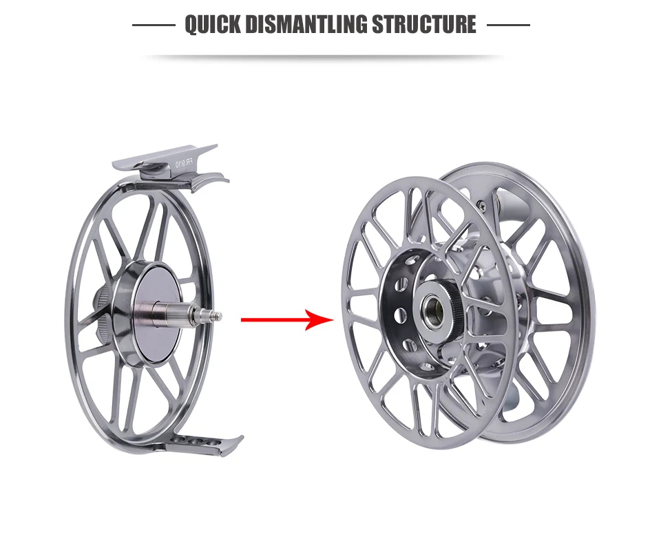 Roda de Pesca Lidar com Esquerda Carretel para Lago Angryfish 6 7 8 9 10 Voar Ultra-leve 3bb 1:1 Cnc Direita Rio Pesca 3 - 4 5 12 Carretilhas de pesca