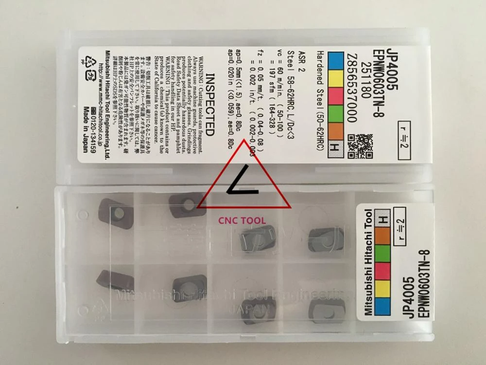 Epnw0603tn8 Jp4005 10pcs Hitachi High Cutting Performance Cnc