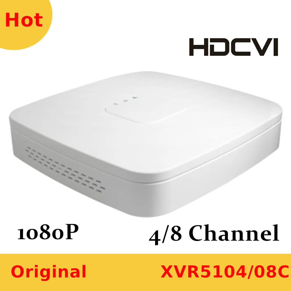 

Original DH 4 Channel 8 Channel Penta brid 1080P Digital Video Recorder DH HCVR for HDCVI camera system XVR5104C XVR5108C