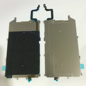 

For iPhone 6 Plus 10Pcs Original LCD Metal Backplate Heat Shield with Home Button Extend Flex Cable 5.5" Replacement Parts