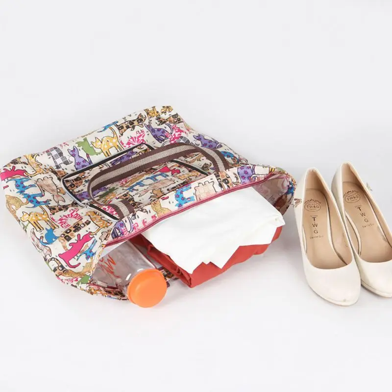 9 цветов водонепроницаемая сумка-Оксфорд для покупок женский многоразовый тотализатор складной шоппер модный дорожный Органайзер сумки