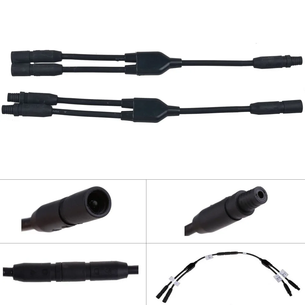 2 Pair MC3 Solar Panel Cable Connector MC3 Y Splitter Connectors Use
