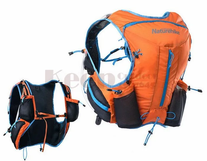 Naturehike для мужчин и женщин 12L легкая сумка для бега нейлоновые Наплечные сумки Велоспорт пешая ходьба походы марафон дорожный рюкзак 3 цвета