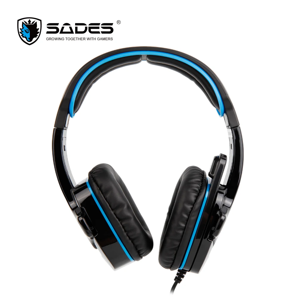 SADES WOLFANG Virtual 7,1 наушники объемного звука USB игровая гарнитура для PC Gamer