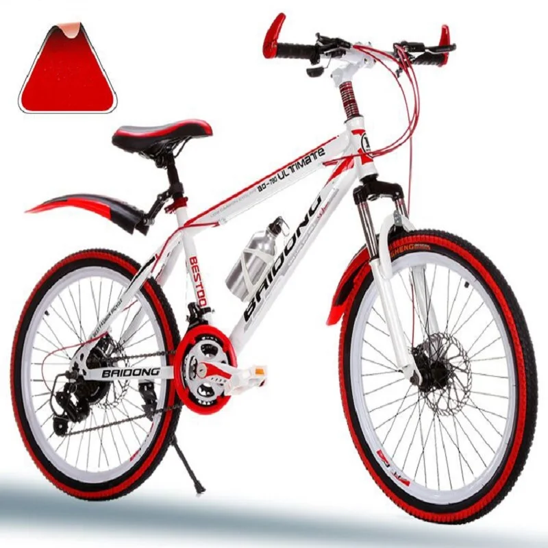 Discount 24 speed Mountain Bike  22 inch/24 inch   Double disc brake chain   Spring fork variable speed vehicle 1