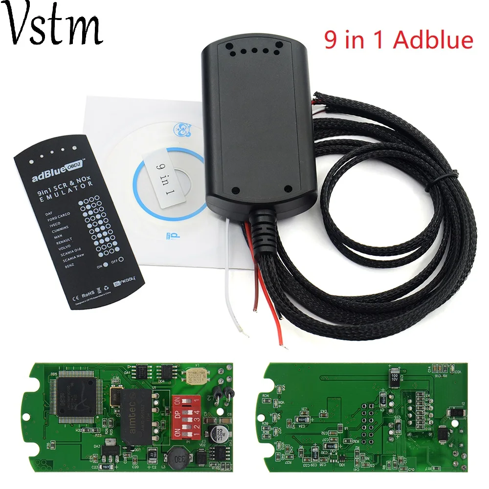 Эмуляция Adblue 8 в 1 обновление до 9 универсальная коробка для эмуляции по не
