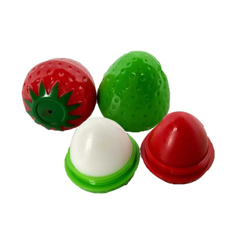 

Moisturizing Cute Nutritious Lip Gloss 2019 Hot Strawberry New Moisturizer Cosmetic Spherical Lip Balm Makeup TSLM1