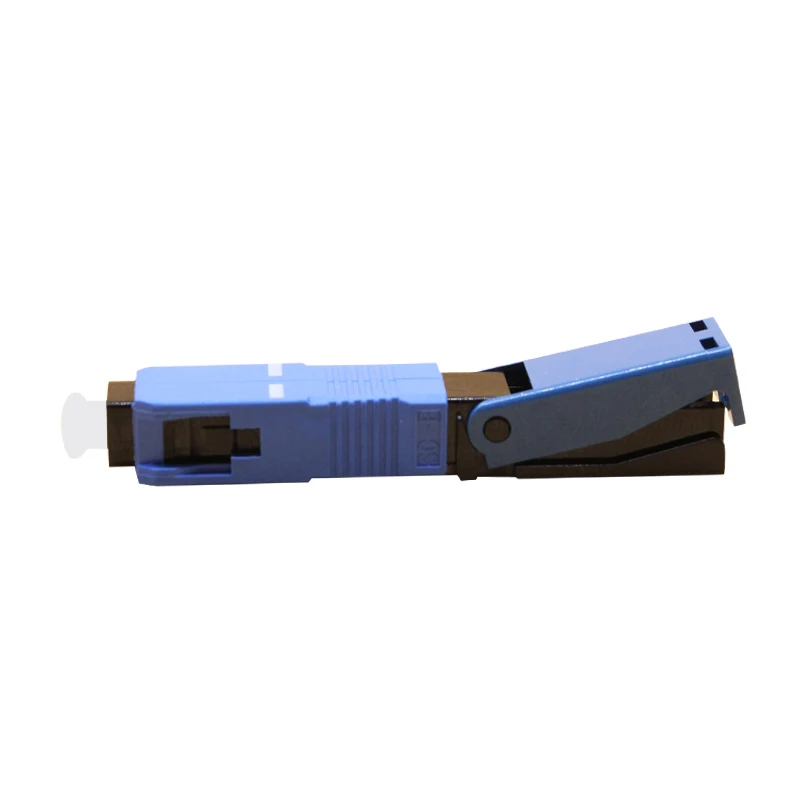 

100pcs SC UPC Fiber Optic Quick Connector FTTH Single mode Fiber Optic Fast Connector SC quick assembly Connector