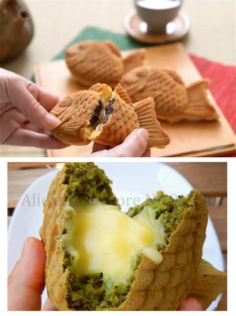 Антипригарная газовая рыба тайяки вафельная машина из нержавеющей стали 8ab836bdcdf8404ca82850e721151753