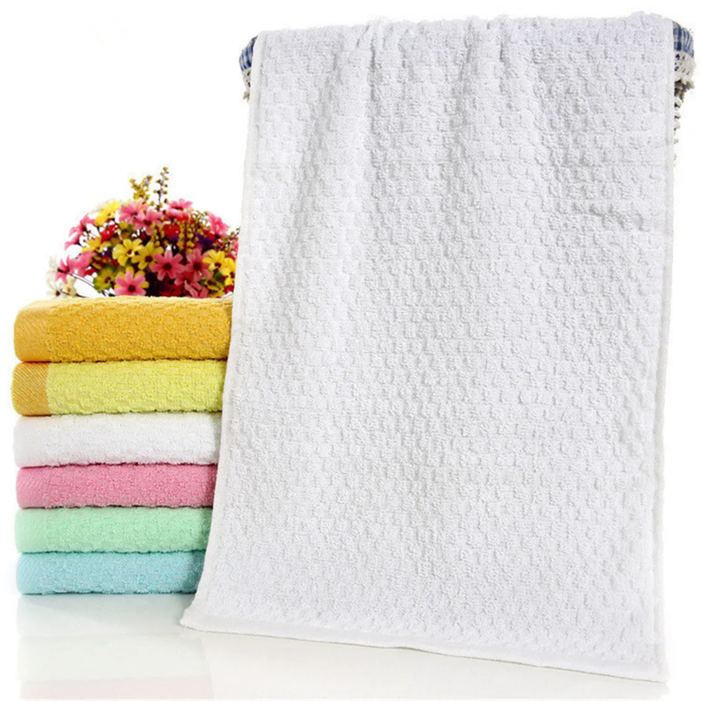 1 шт. полотенце для лица Хлопковое полотенце для рук и лица простой дизайн спортивный домашний текстиль высококачественные для здоровья toalla Toallas Mano