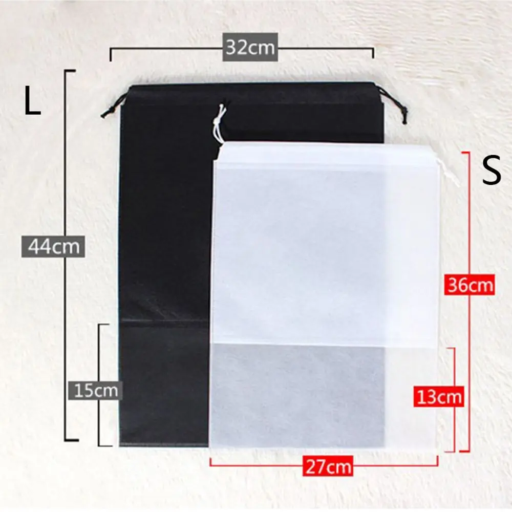 1 шт. S/L Водонепроницаемая сумка для хранения обуви, переносная сумка-Органайзер для путешествий, сумка на шнурке, нетканый органайзер для белья